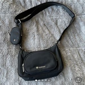 Lululemon crossbody purse with nano pouch